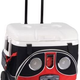 Illustration for article titled Igloos Coolbox with Boombox on Wheels Looks Like a Transformer